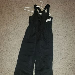 Brand New Black Snowbibs Size 6X